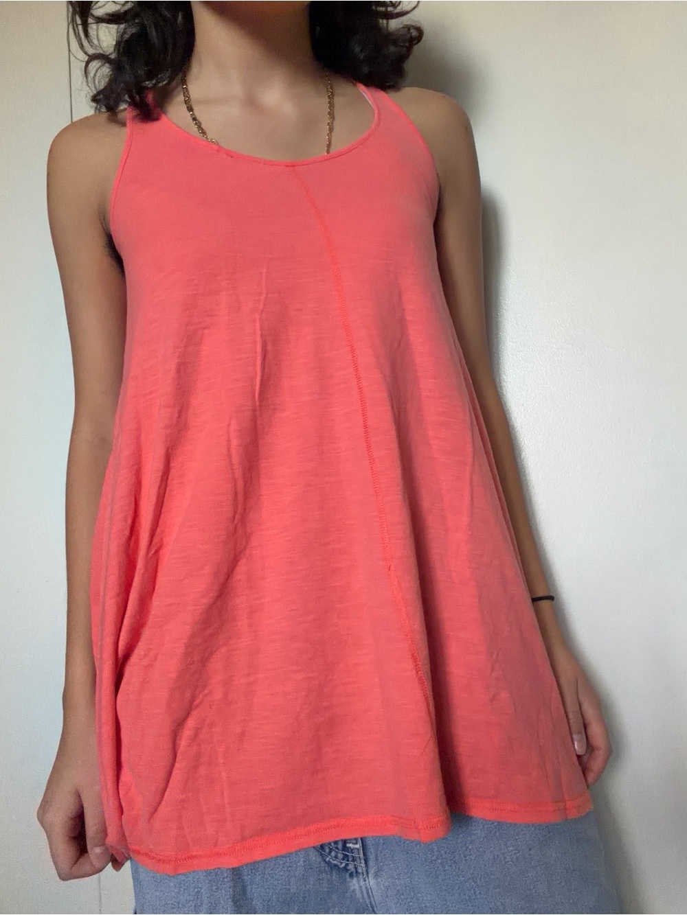 Women’s Coral Pink Tank Top